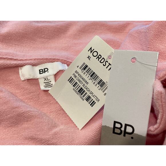 NWT BP. Oversized Button Front Shirt Jacket Size XL/Extra Large in Candy Bleach - Picture 2 of 3